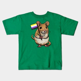 Enby Mouse Kids T-Shirt